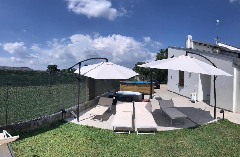 Nifty Intera Villa Con Piscina Relax, Idromassaggio E Sauna Muscletto Exteriér fotografie