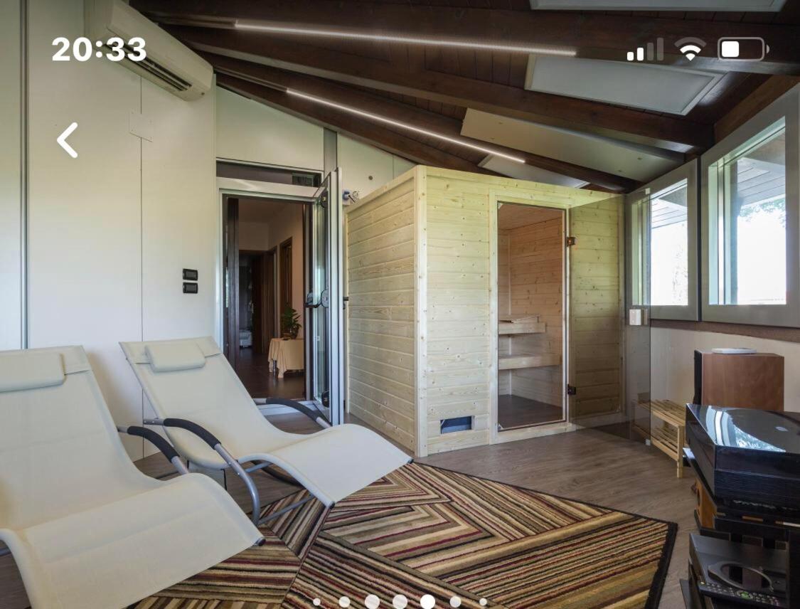 Nifty Intera Villa Con Piscina Relax, Idromassaggio E Sauna Muscletto Exteriér fotografie